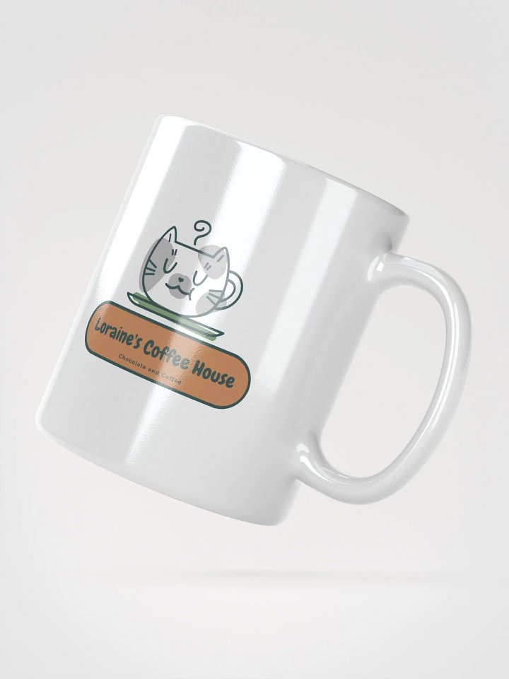 Loraine's Coffee House Kitty Glossy Mug product image (2)
