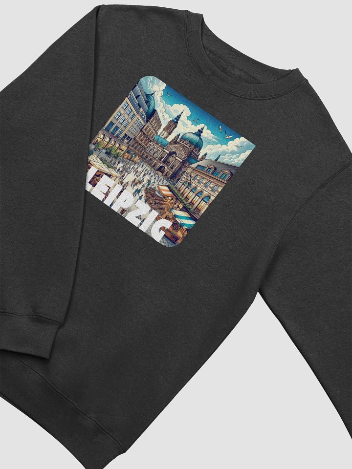 Vertical Impact Crewneck | AI Design Leipzig city product image (1)