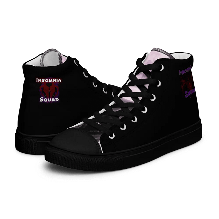 Men's Black Insomnia Squad Canvas Hi-Tops product image (10)
