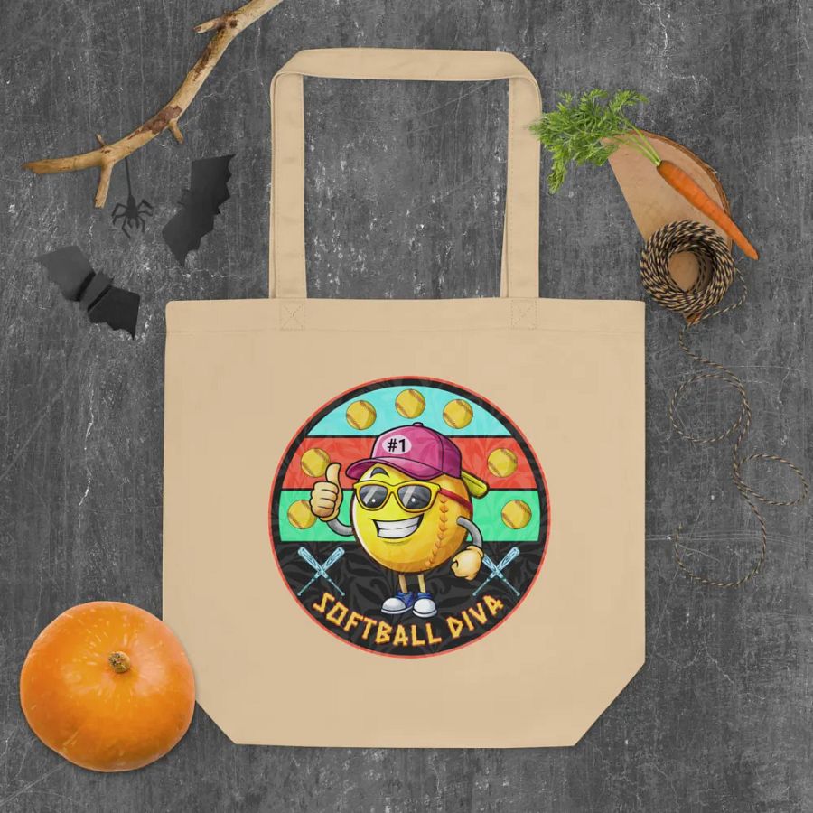 Softball Diva Eco Tote: Go Green in Style! product image (4)