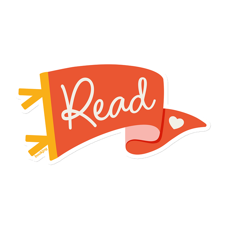 Go Team...Read! Red Pennant Magnet product image (2)