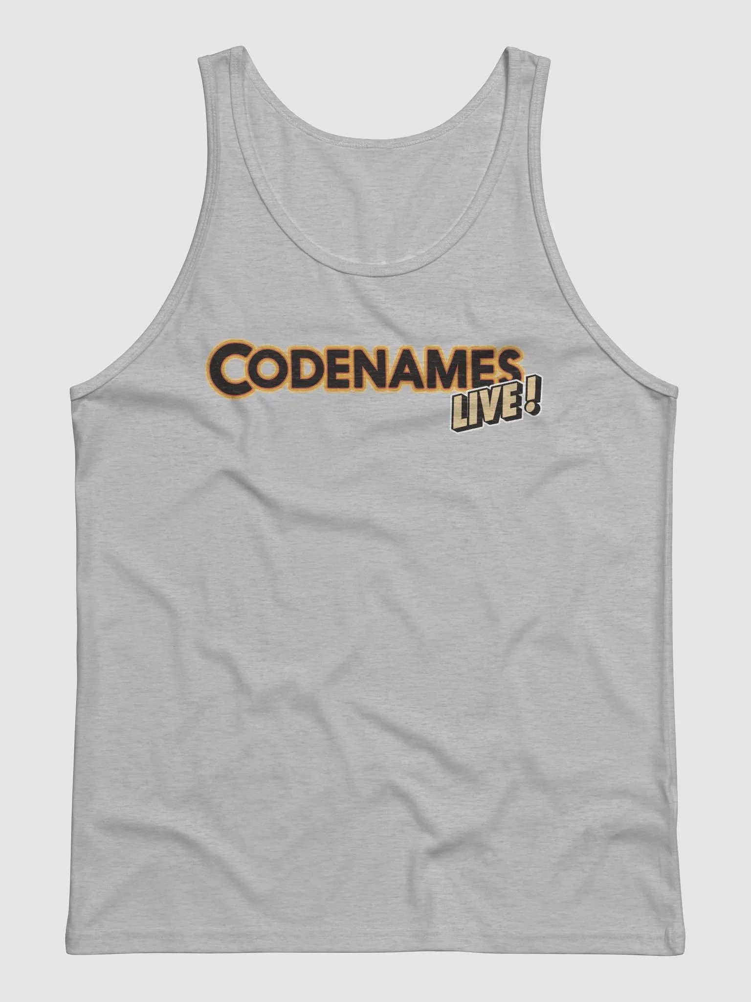 Codenames LIVE! Logo - Tank product image (4)