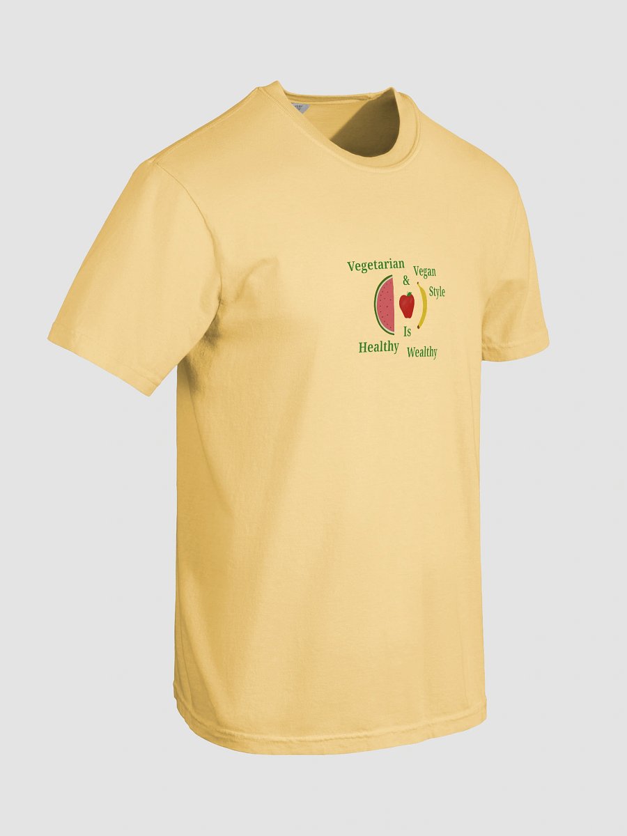 Healthy Wealthy Vegetarian T-Shirt product image (8)