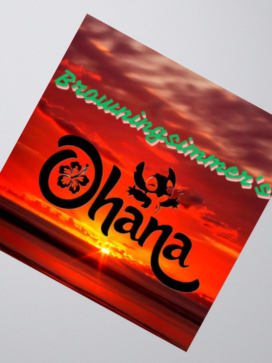 BrowningSimmer Ohana Beach Stickers product image (6)