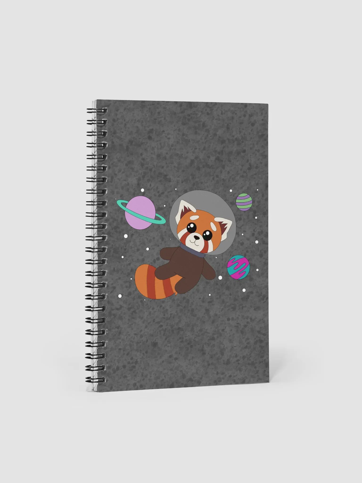 Red Panda Space Notebook product image (1)
