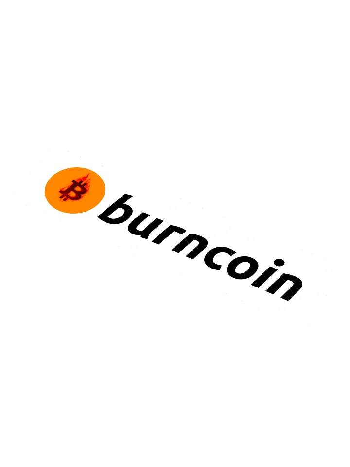 Burncoin Sticker product image (1)