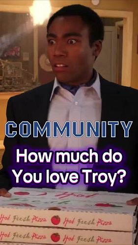 Troy Barnes. The man that you are. #community #troybarnes #eviltroy #donaldglover #troyandabed
