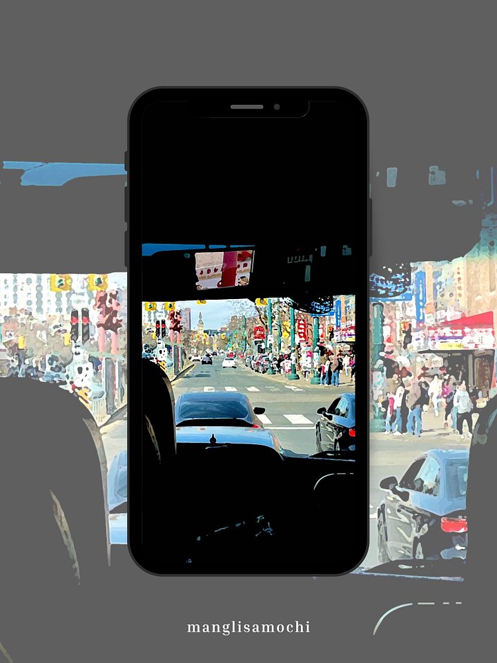 Traffic / Digital Wallpaper / Dark&Moody 03 product image (1)