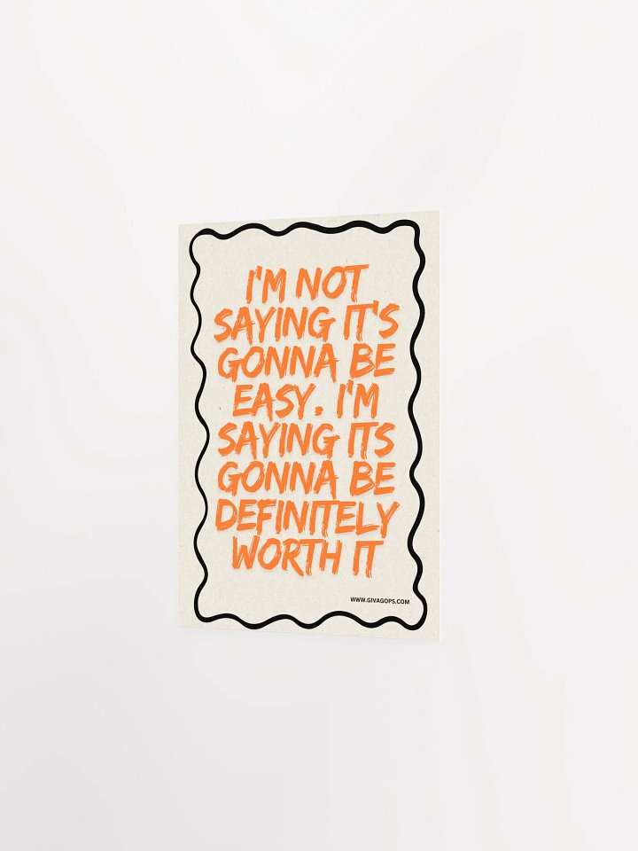 I'm Saying It's Gonna Be Wall Art product image (7)