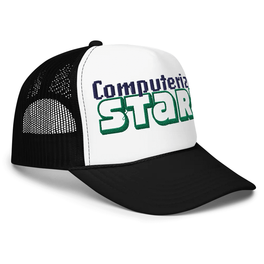 Computerized Start™ Embroidered Trucker Hat product image (3)