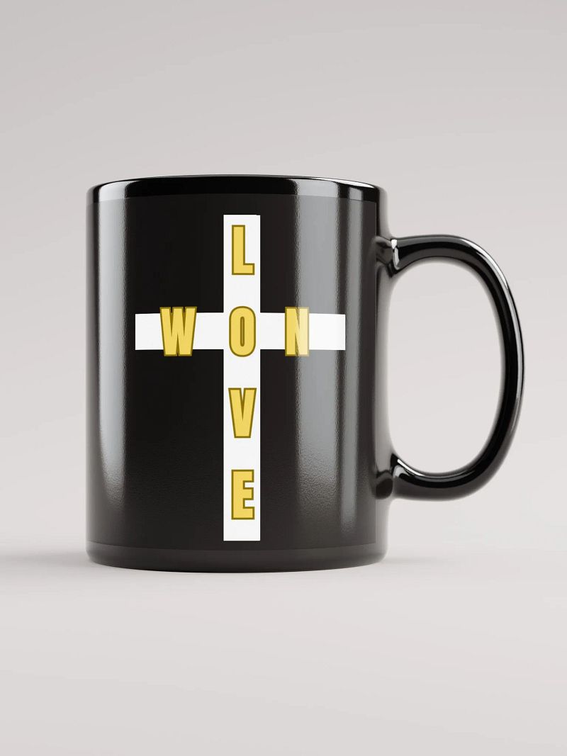 Love Won -Black- mug