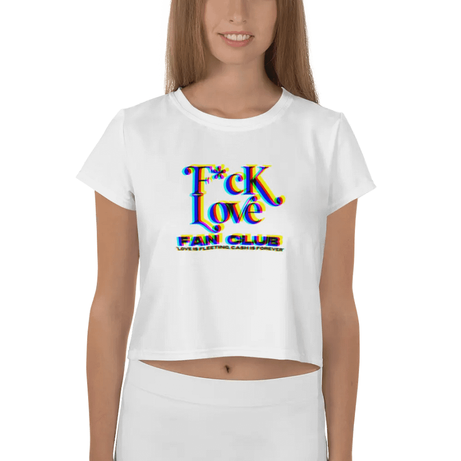 FLFC Focus on Yourself Crop Top (2X/3X) product image (1)