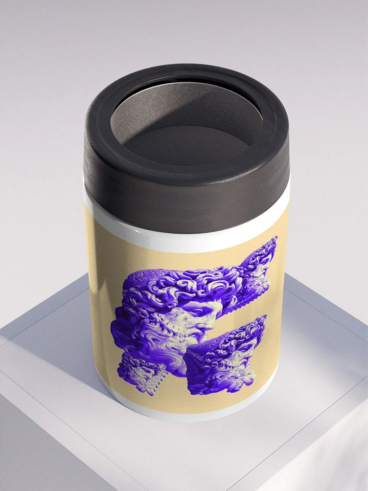 Zeus Glitch Stainless Steel Koozie product image (2)