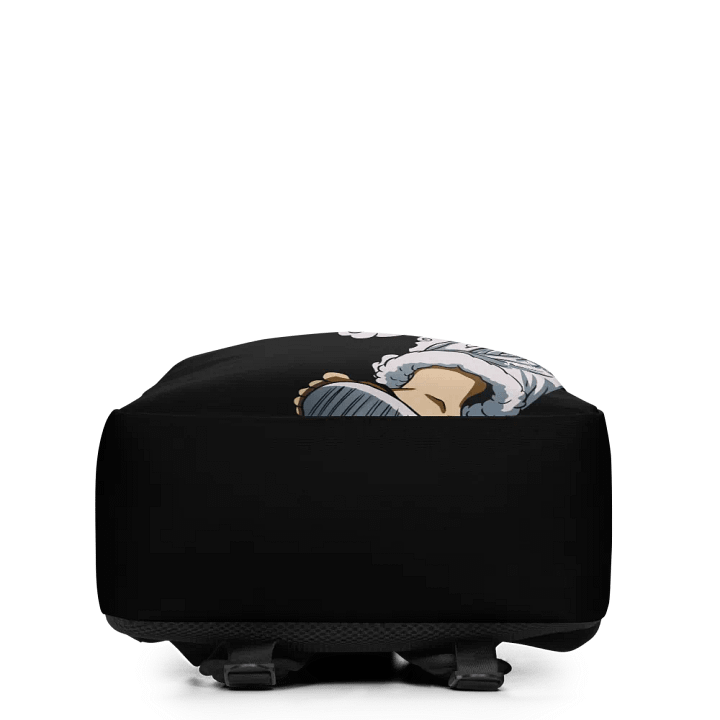 Joyful White Hair All-Over Backpack product image (2)