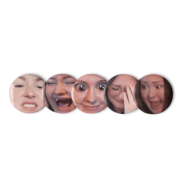 RubleTrillions Twitch Emote Pin Set product image (2)