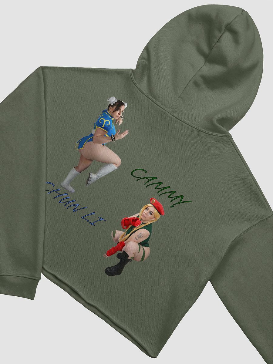 Chun Li x Cammy Crop Hoodie product image (20)