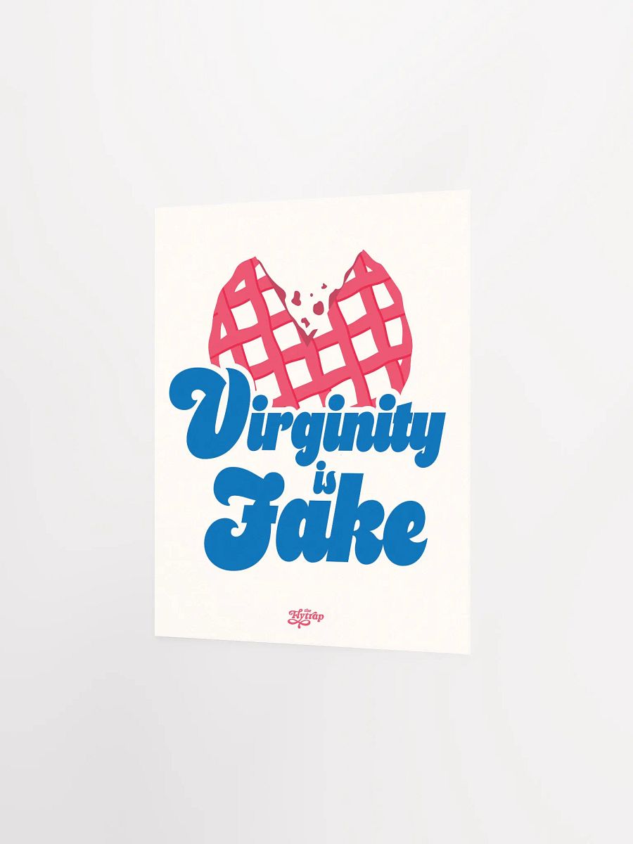 Virginity is Fake 8x10 poster product image (2)