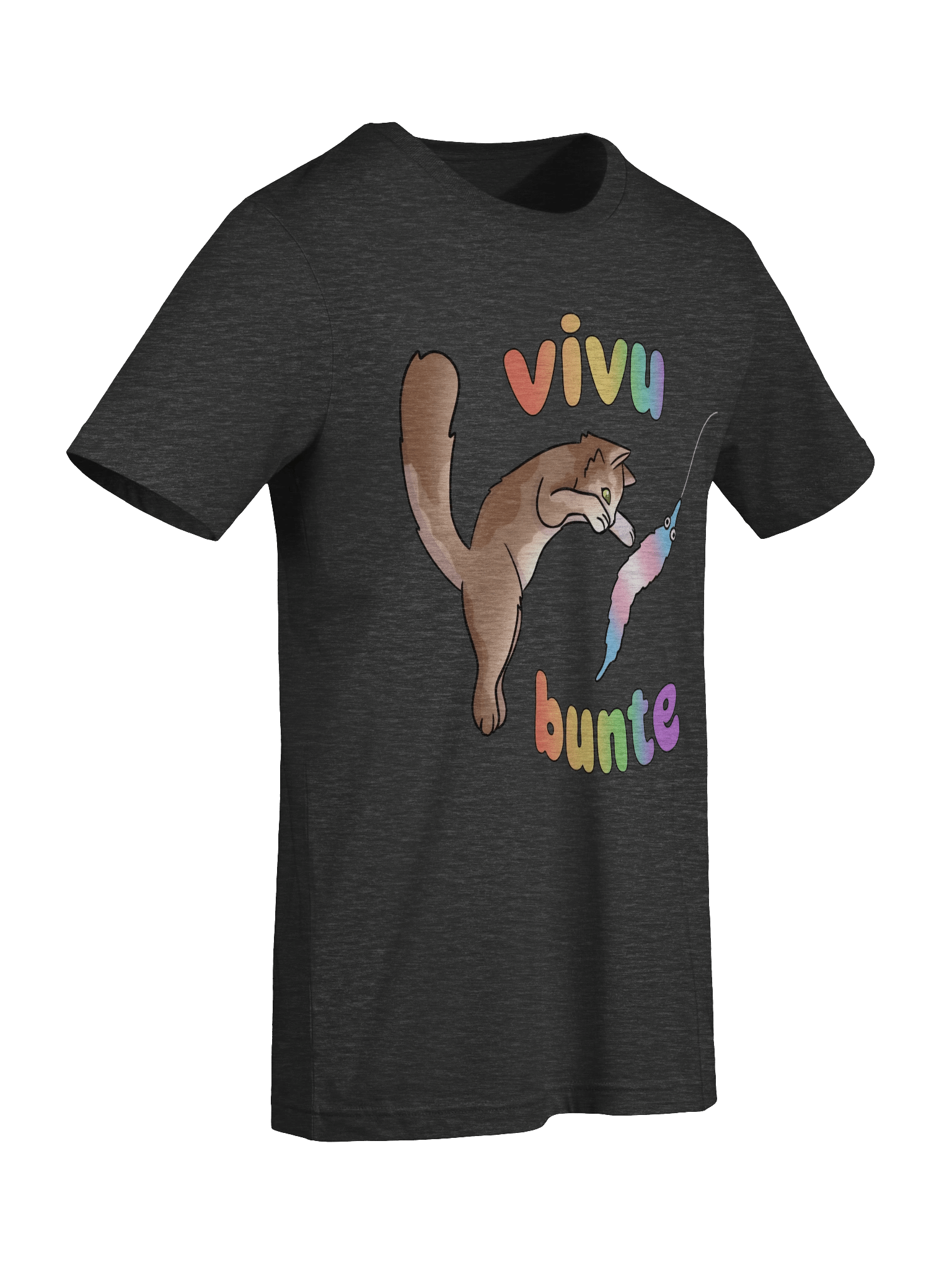 Vivu Bunte Transgenra T-Ĉemizo product image (9)