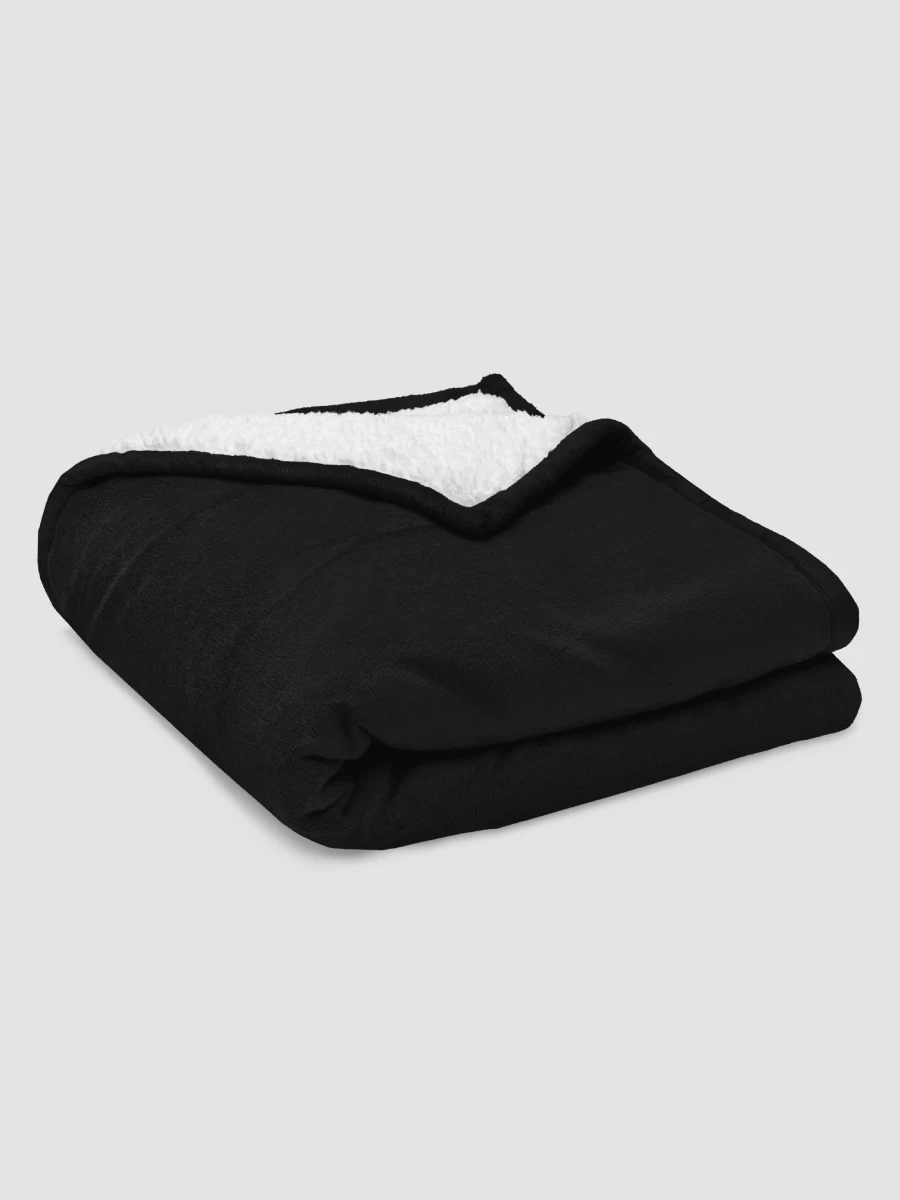 [The Kandi Shop] Embroidered Blanket Black product image (5)
