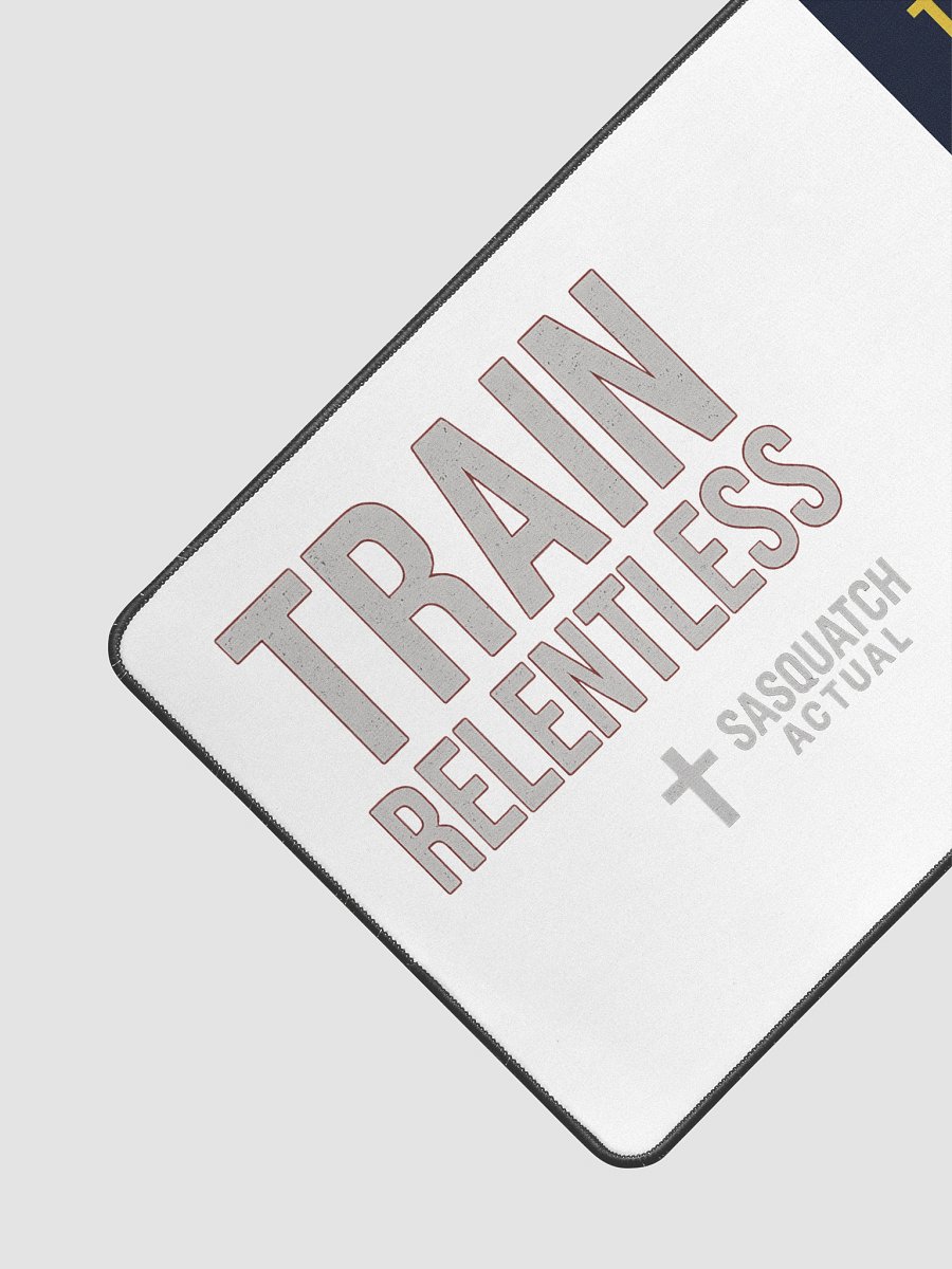 Train Relentless + The Son Is the Center – Desk Mat product image (3)