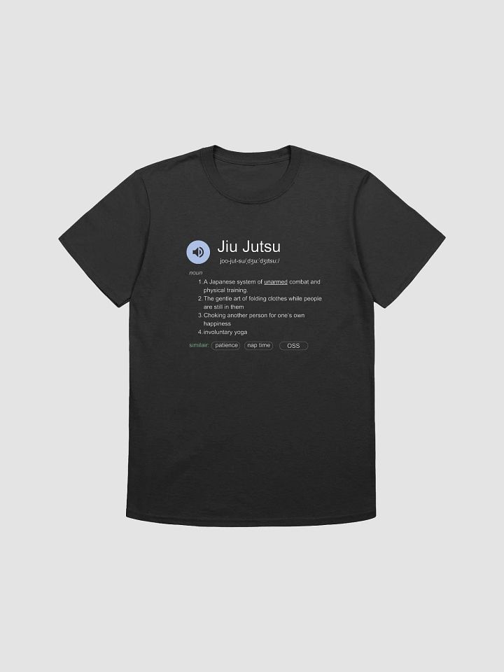 Definition of Jiu Jitsu(Black edition) product image (1)
