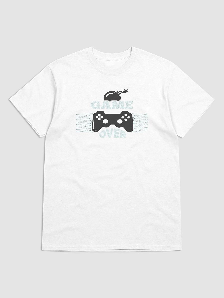 Pixelated Game Over Whale T-Shirt product image (1)
