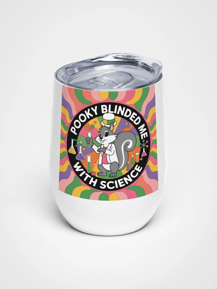 Psychedelic Science Wine Tumbler product image (1)