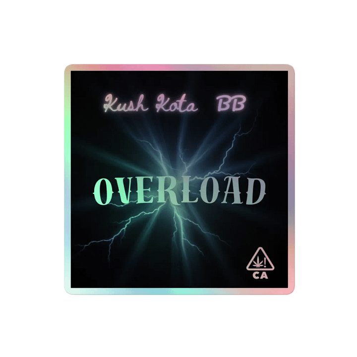 OVERLOAD H-Sticker product image (2)
