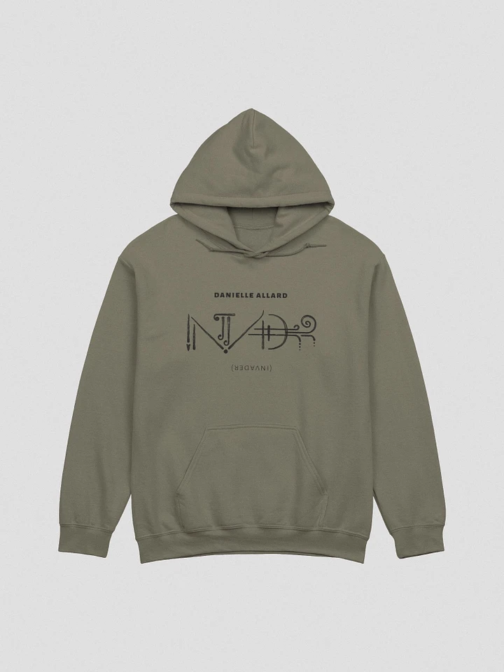 INVADER Logo Hoodie [Dark] product image (6)