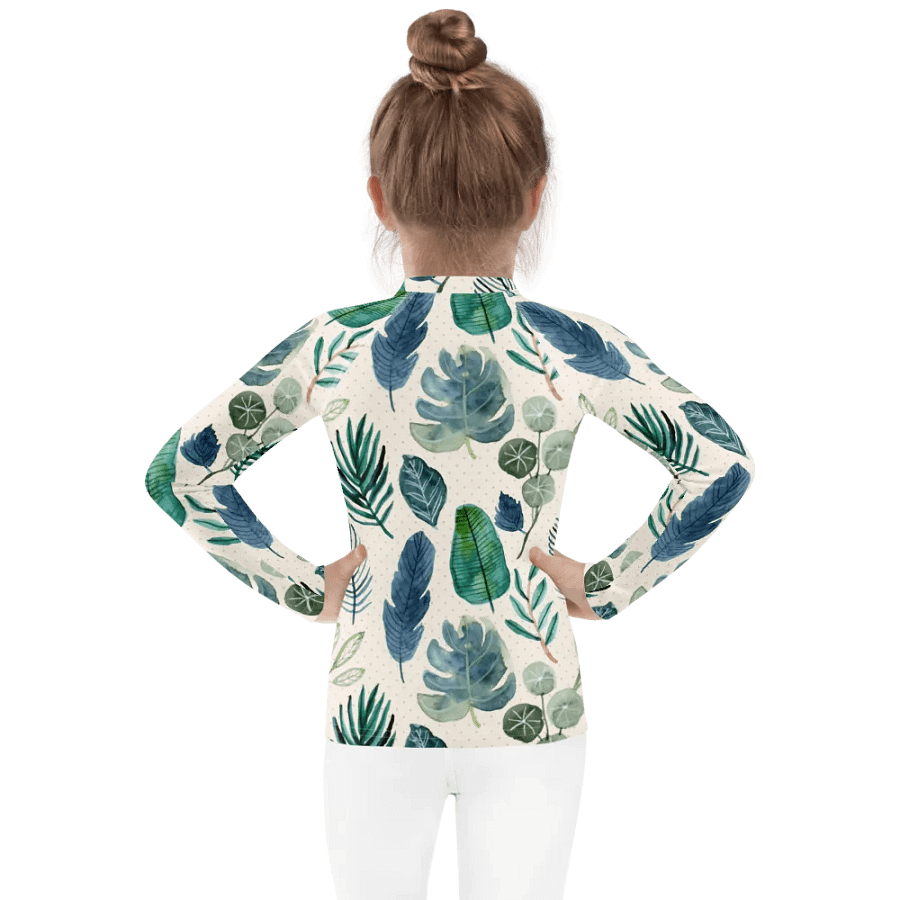 Botanical Bliss Kids Rash Guard product image (2)