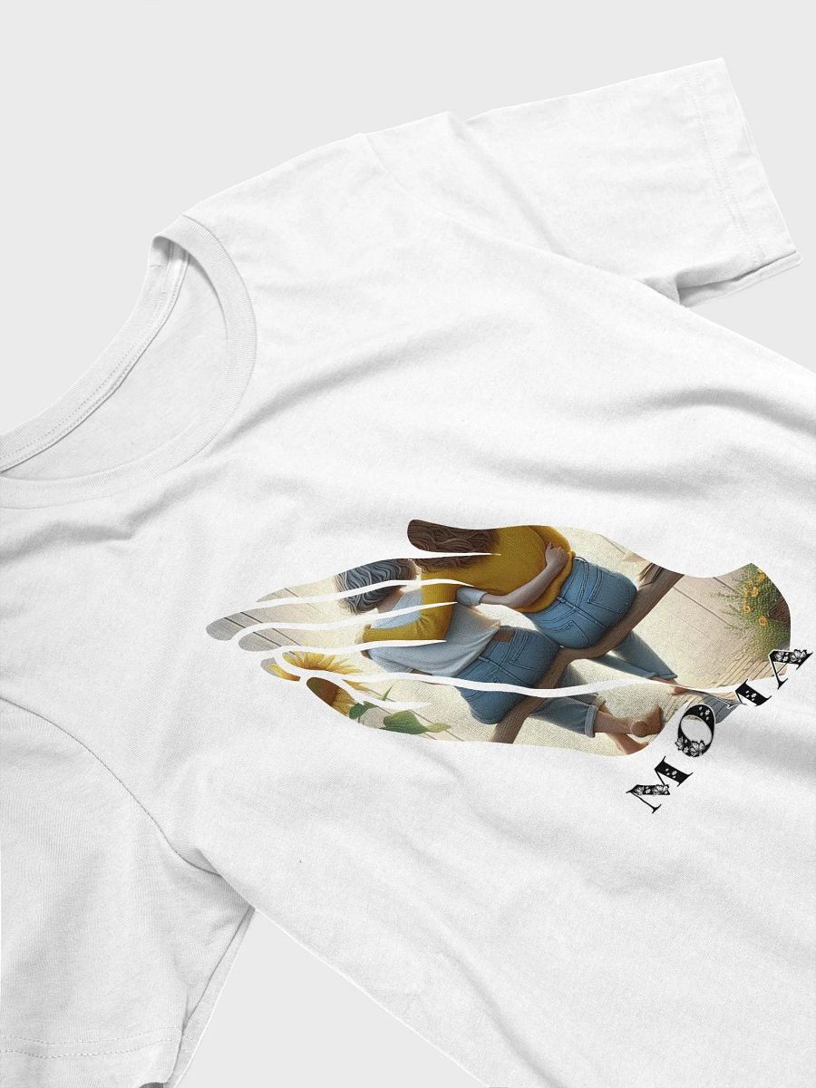 Moma Prayer Hand Cutout Silhouette T-Shirt Design product image (3)