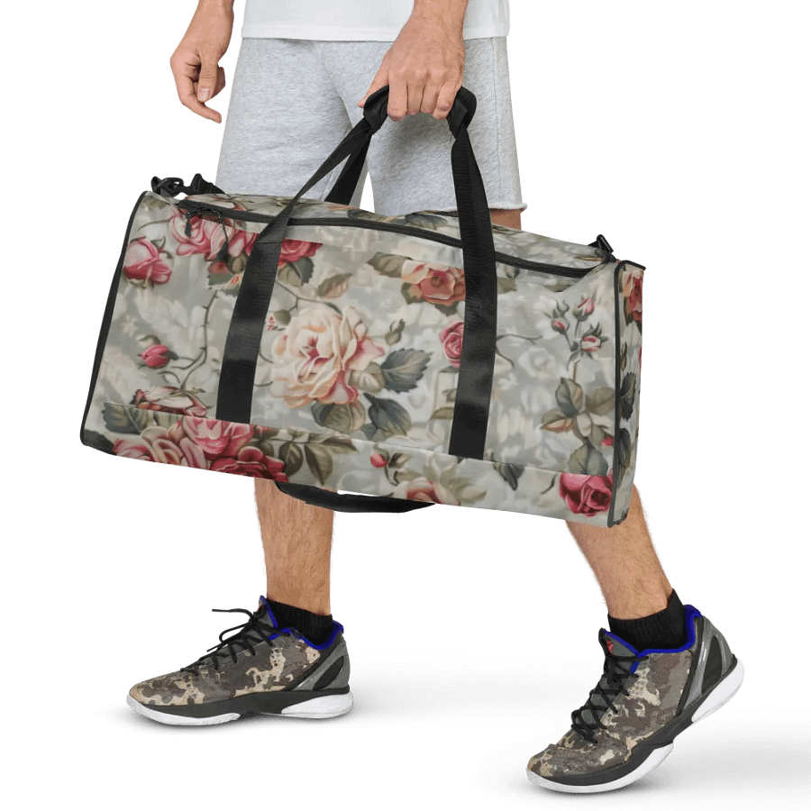 Rose Garden Dreams Duffle Bag product image (7)