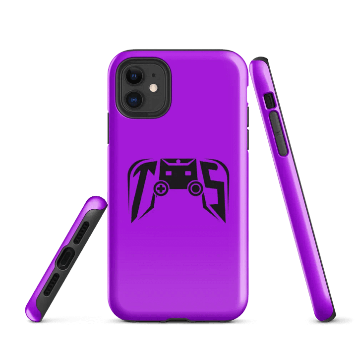 Tough Logo Case for iPhone® (Violet) product image (1)