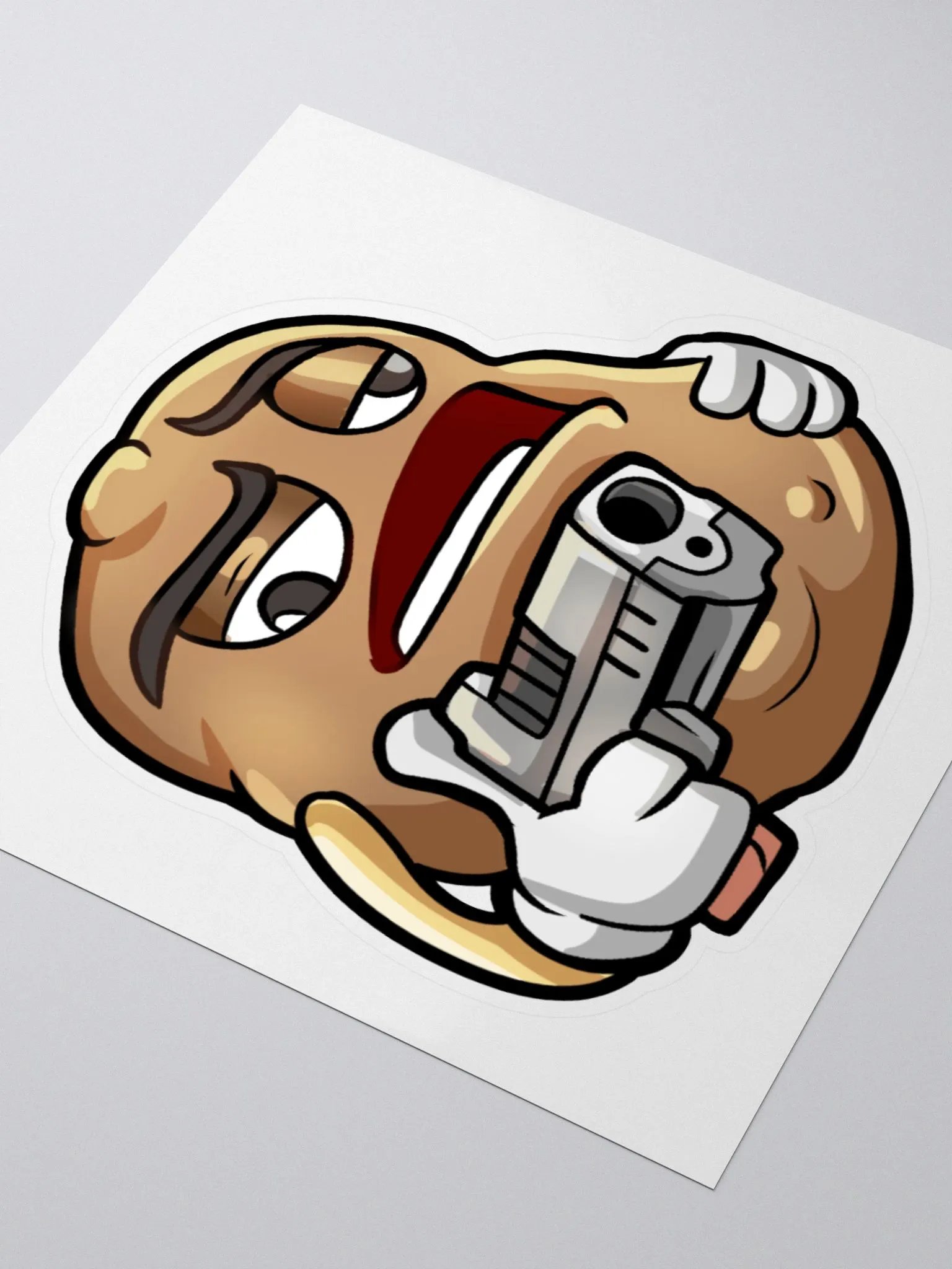 Potato Aim Kiss Cut Sticker product image (3)