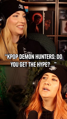 K-Pop Demon Hunters…Ashley GETS IT! Liz… not so much. Are you into it? Let us know! 

#kpopdemonhunters #kpopdemonhuntersnetf...