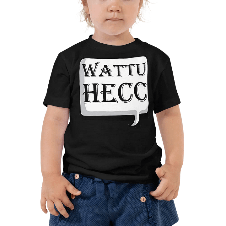 wattuhecc Bella+Canvas Toddler T-Shirt product image (1)