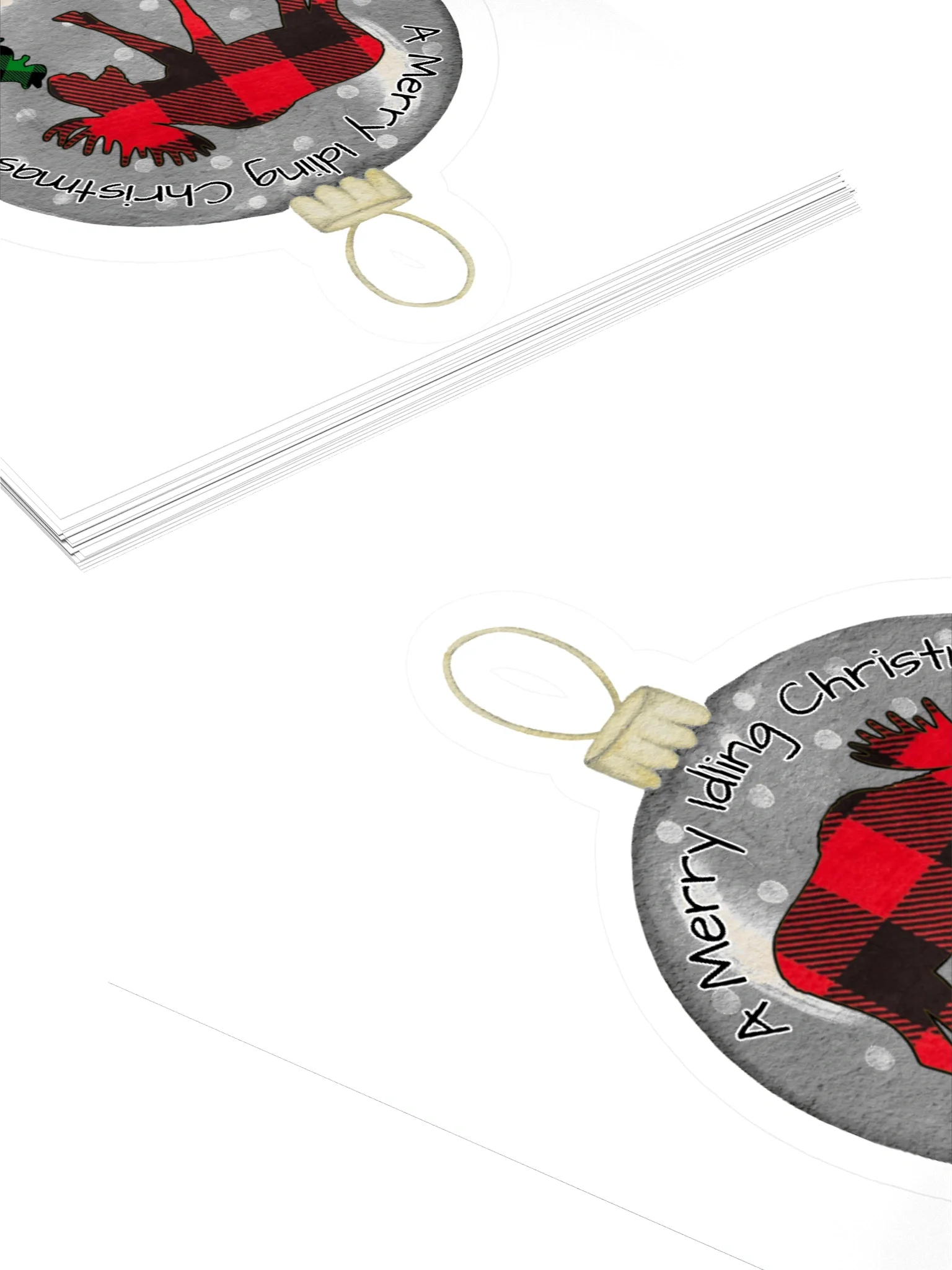 A Merry Idling Christmas Sticker product image (4)