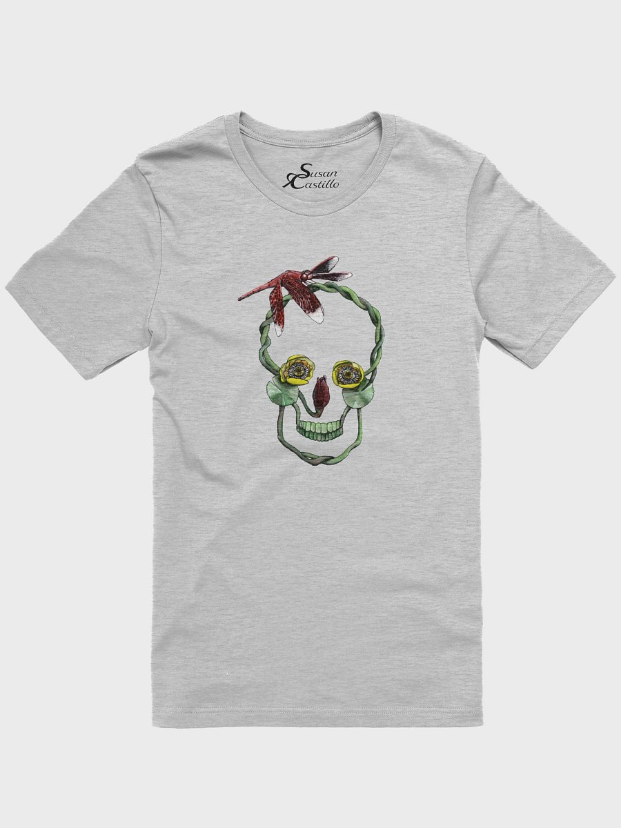 Dragonfly Flur Skull Supersoft Graphic Tee product image (1)
