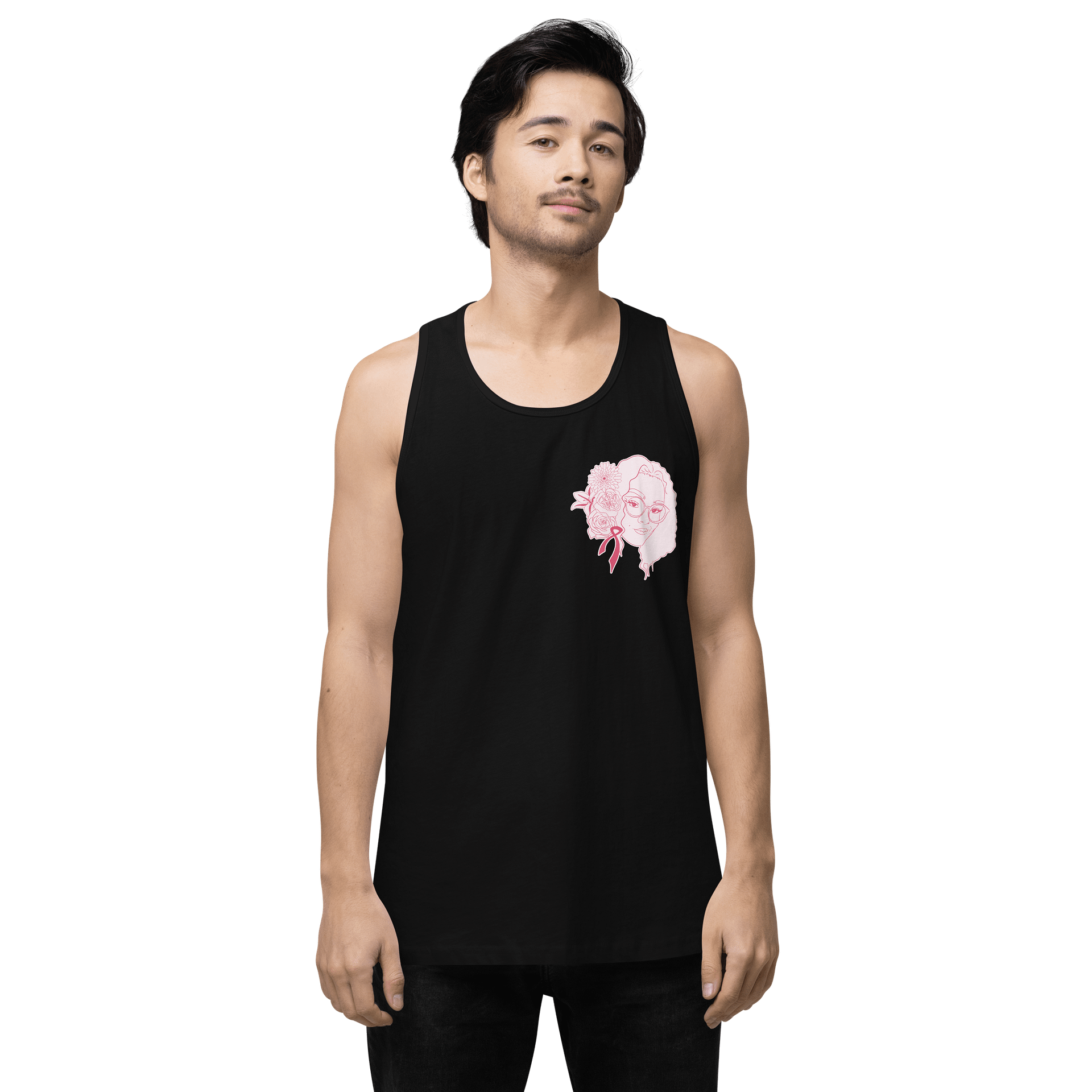 Floral Awareness Men's Tank Top product image (1)