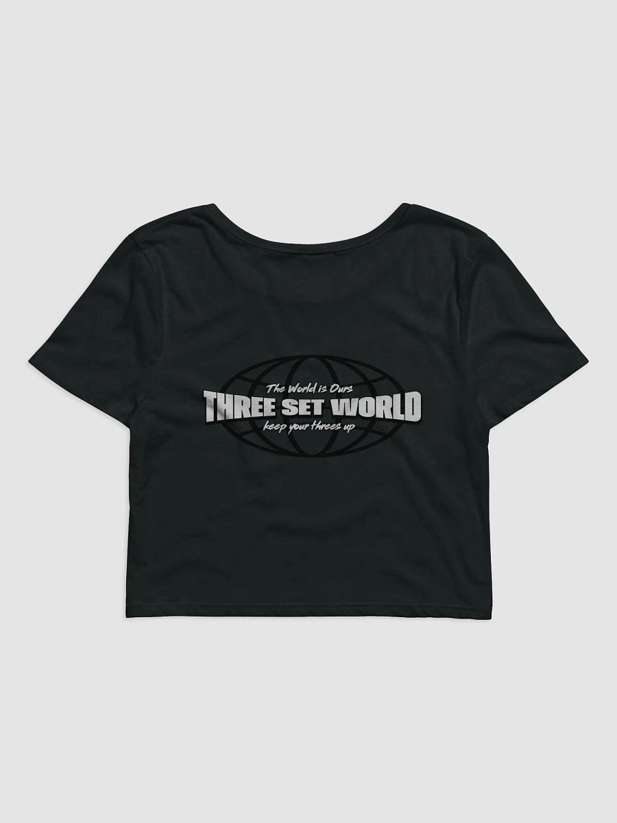THREE SET WORLDWIDE - Crop Tee product image (5)