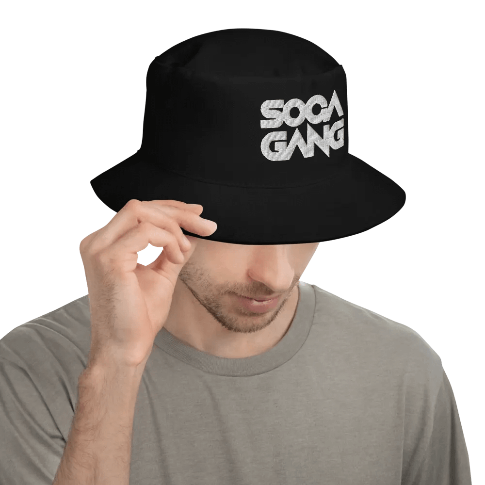 White Logo Bucket Hat (Embroidered) product image (4)