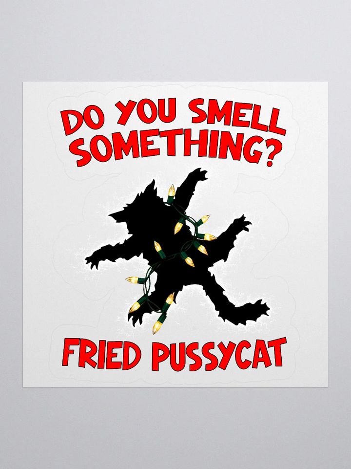 Fried Pussycat Sticker product image (3)