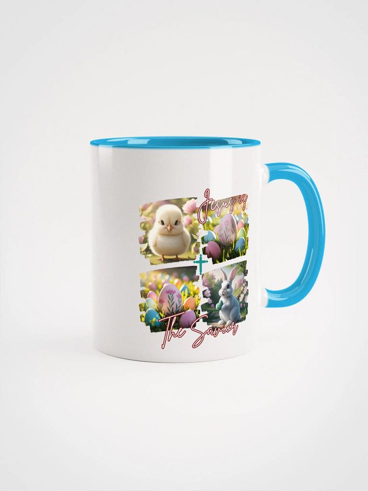 Jesus Is The Savior, Easter Elements, Brush Stroke Ceramic Mug product image (1)
