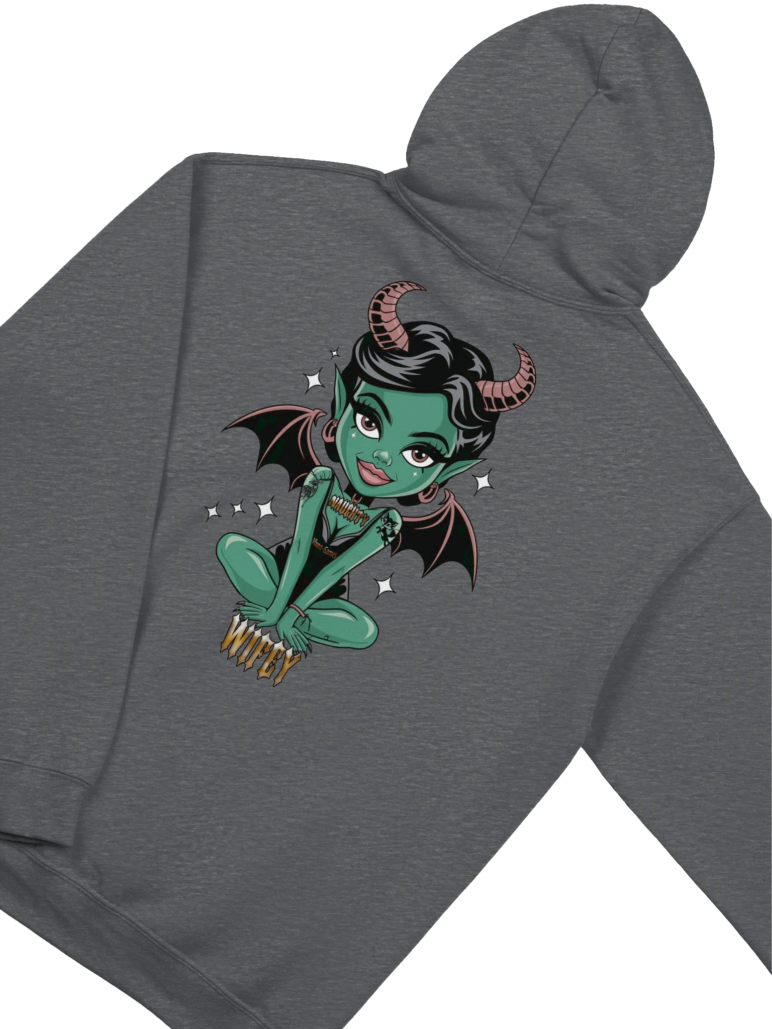Naughty Wifey Classic Hoodie product image (44)