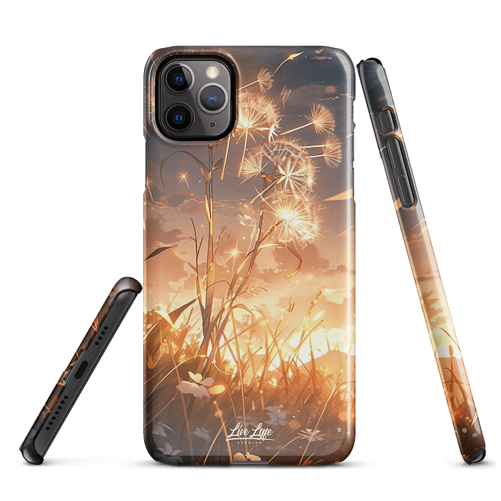Dandelion Sunset Snap case ® product image (1)