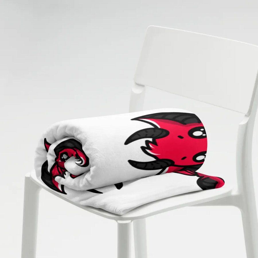 Mythical Devil Bat Throw Blanket product image (7)