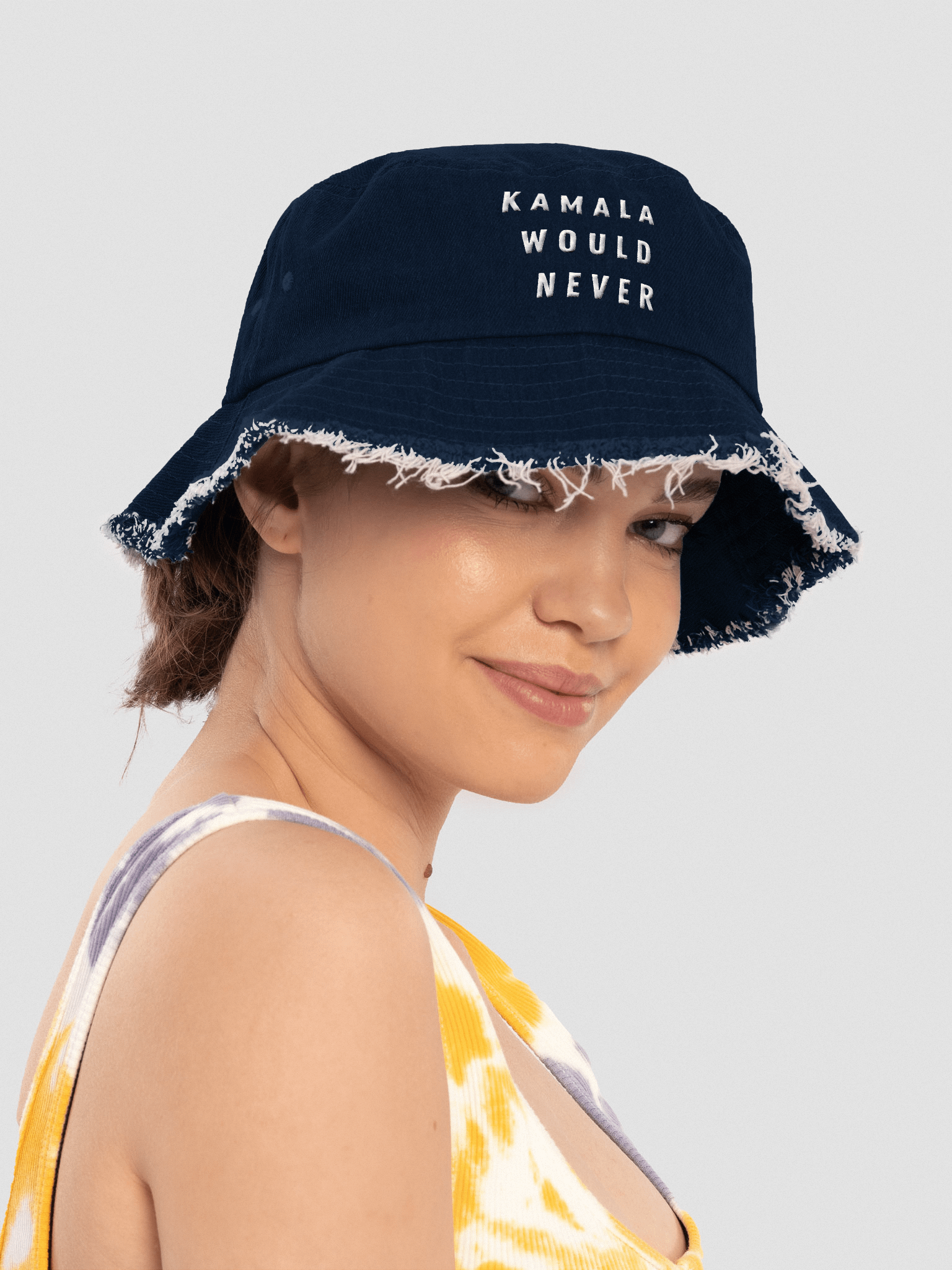Kamala Would Never Bucket Hat product image (5)