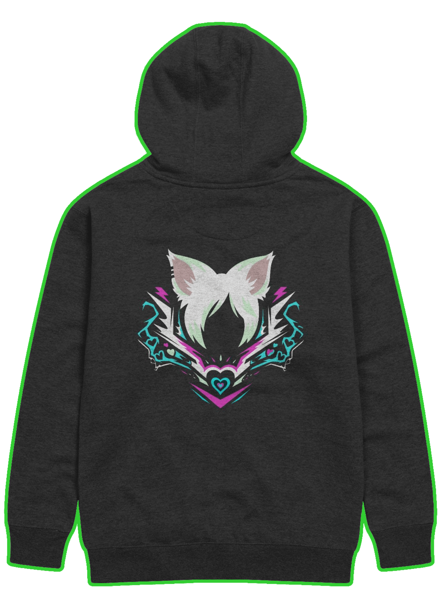 Happy Double Print Hoodie product image (2)