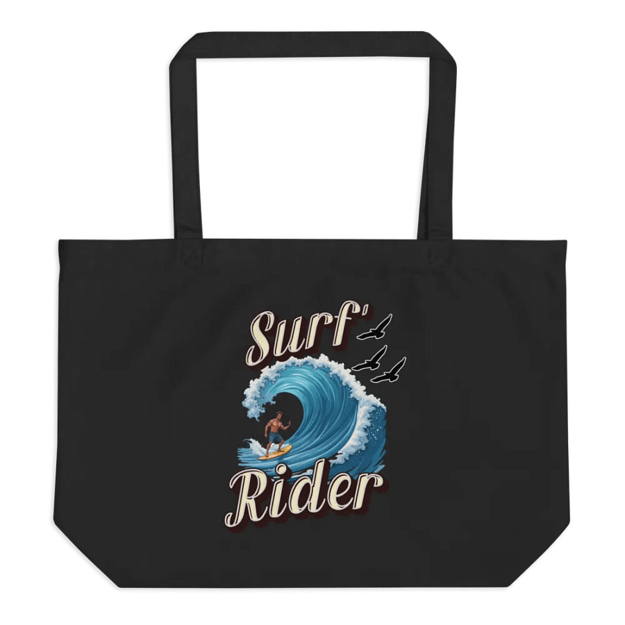 Surf Rider Ride the Wave Eco Tote product image (1)