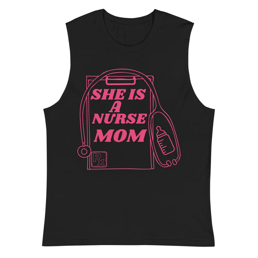 Nurse Mom Muscle Tank product image (3)